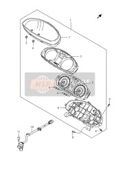 TACHOMETER (UH125A E19)